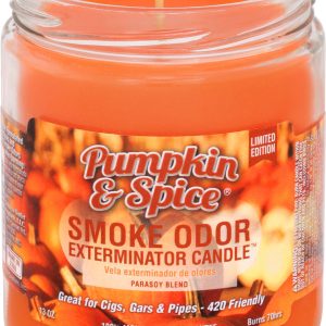 Smoke Odor Exterminator Candle - Pumpkin & Spice