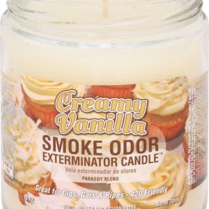 Smoke Odor Exterminator Candle - Creamy Vanilla