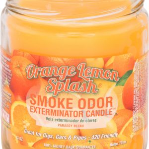 Smoke Odor Exterminator Candle - Orange Lemon Splash