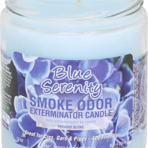 Smoke Odor Exterminator Candle - Blue Serenity
