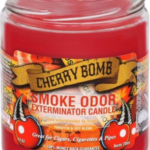 Smoke Odor Exterminator Candle - Cherry Bomb