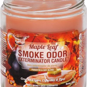 Smoke Odor Exterminator Candle - Maple Leaf
